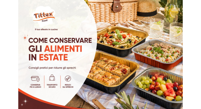 Come conservare gli alimenti in estate ed evitare sprechi | Tittex